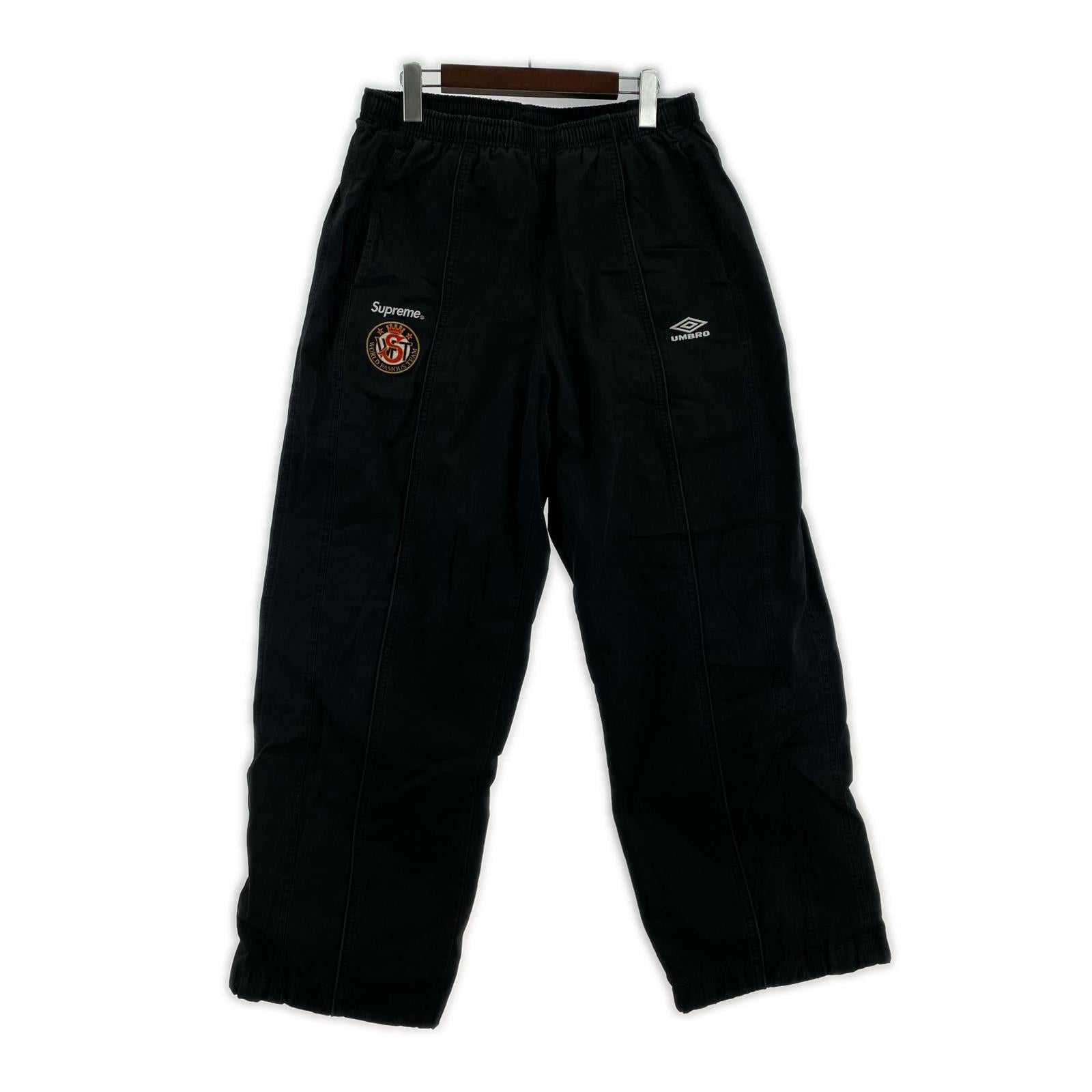 パンツ Supreme×Umbro 23AW Cotton Ripstop Track Pant L 黒 L ブラック