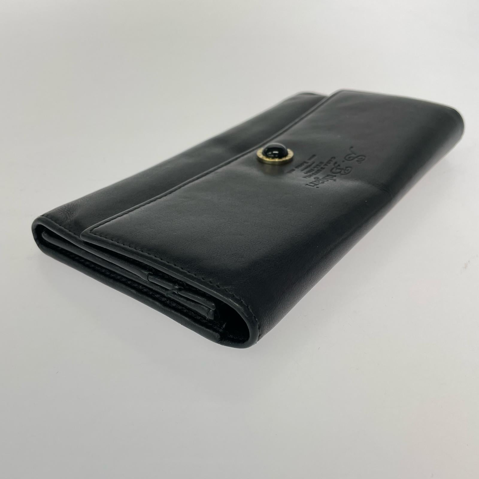 (E)BVLGARI フラップロングウォレット