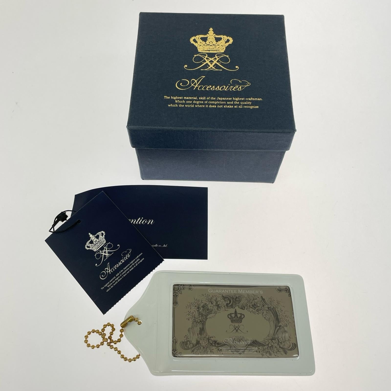 その他アクセサリー Accessoires De Mademoiselle マットクロコダイル イエロー