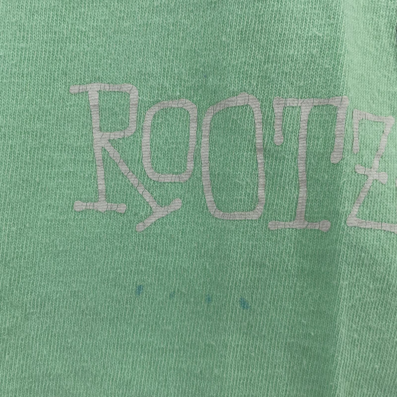 半袖Tシャツ 00s ROOTZ ROCKIN RYDIMZ M グリーン