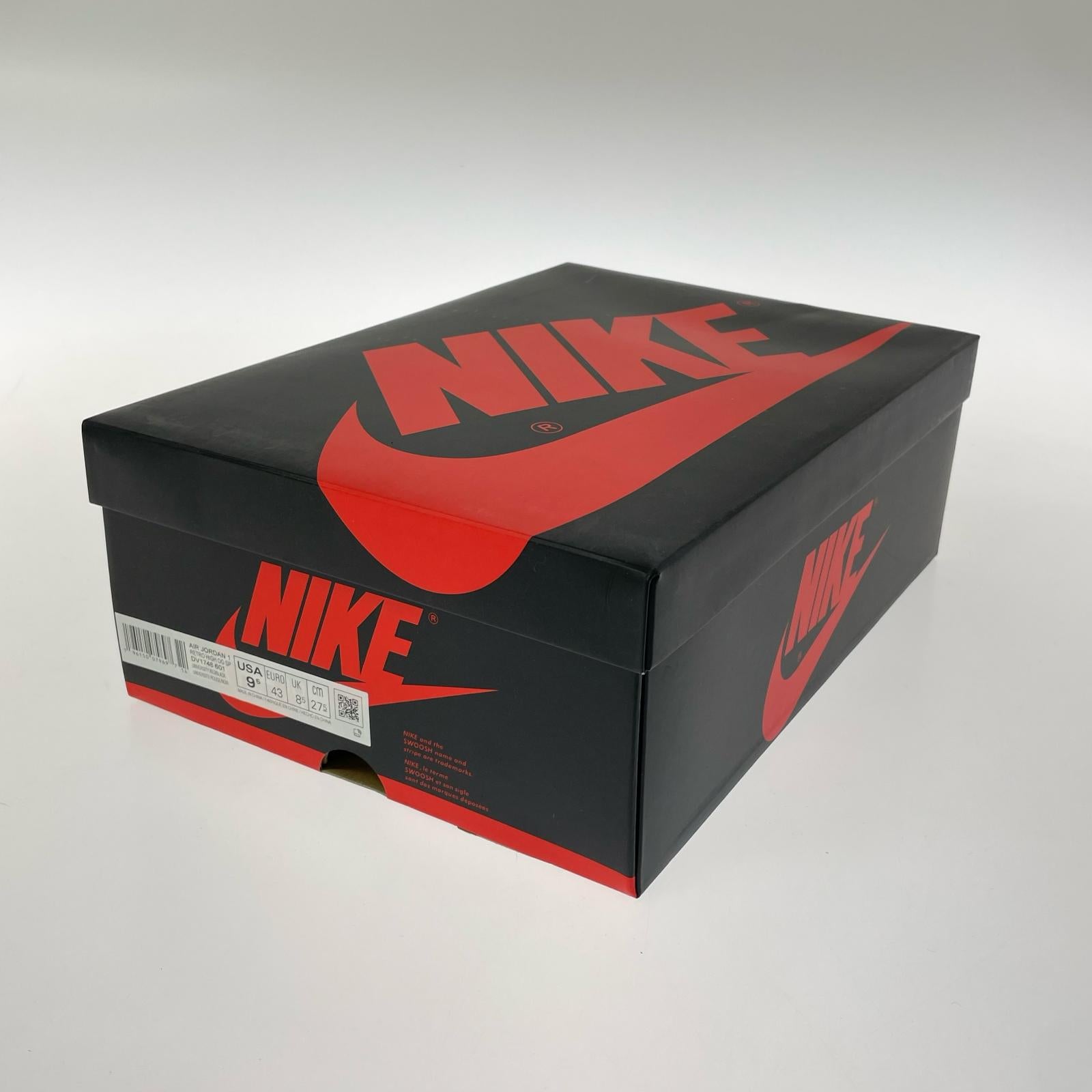 スニーカー AIR JORDAN 1RETRO HI OG SP 27.5cm (US9 1/2 UK9 EU45)