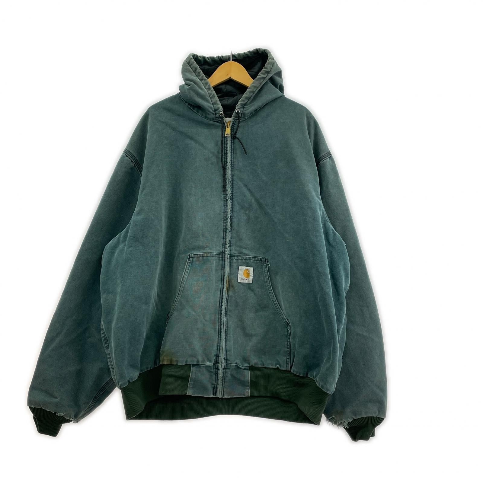 ジャケット 90S CARHARTT ACTIVEJACKET グリーン