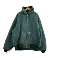 ジャケット 90S CARHARTT ACTIVEJACKET グリーン