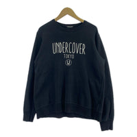 スウェット UNDERCOVER ロゴスウェット 黒 (L) L ブラック
