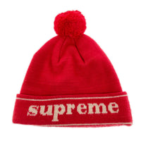 ニットキャップ Cuff Beanie 赤