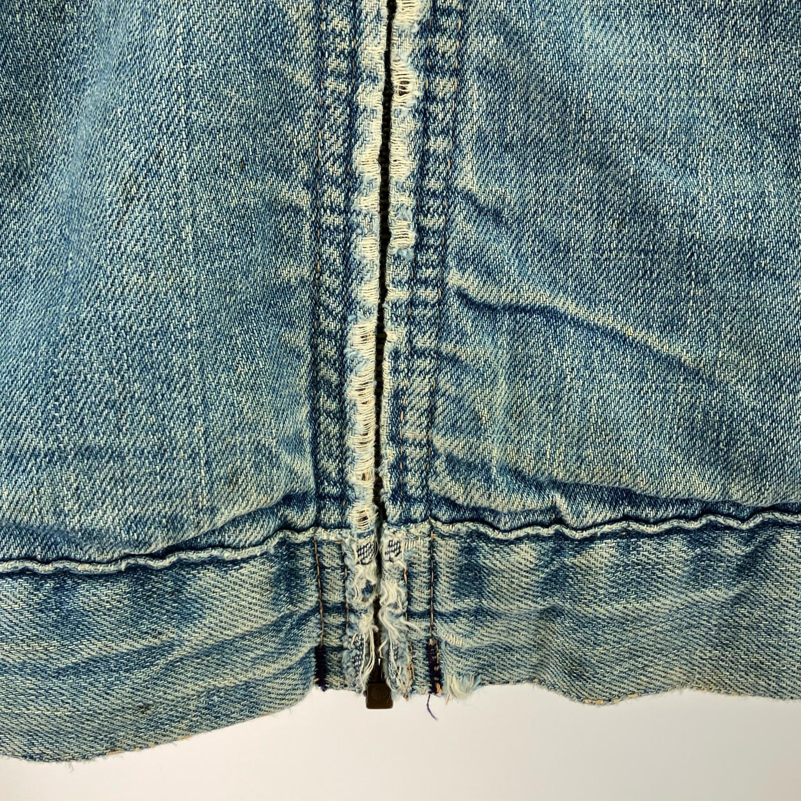 デニムジャケット Montgomery Ward ブランケット デニムジャケット (44) 44 ブルー