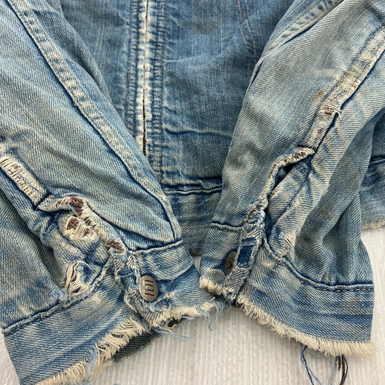 デニムジャケット Montgomery Ward ブランケット デニムジャケット (44) 44 ブルー