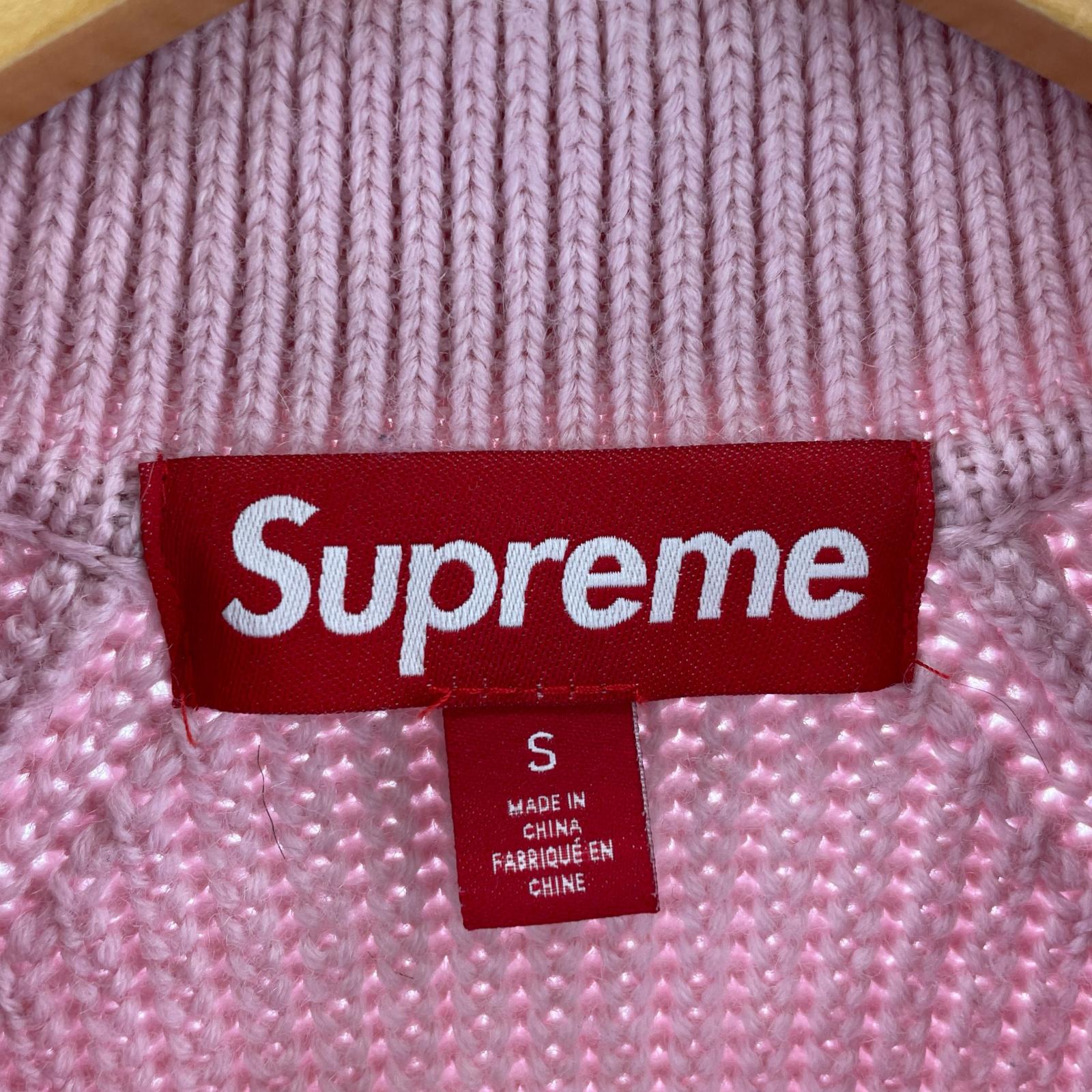 ニット 24AW Box Polo ピンク S S ピンク