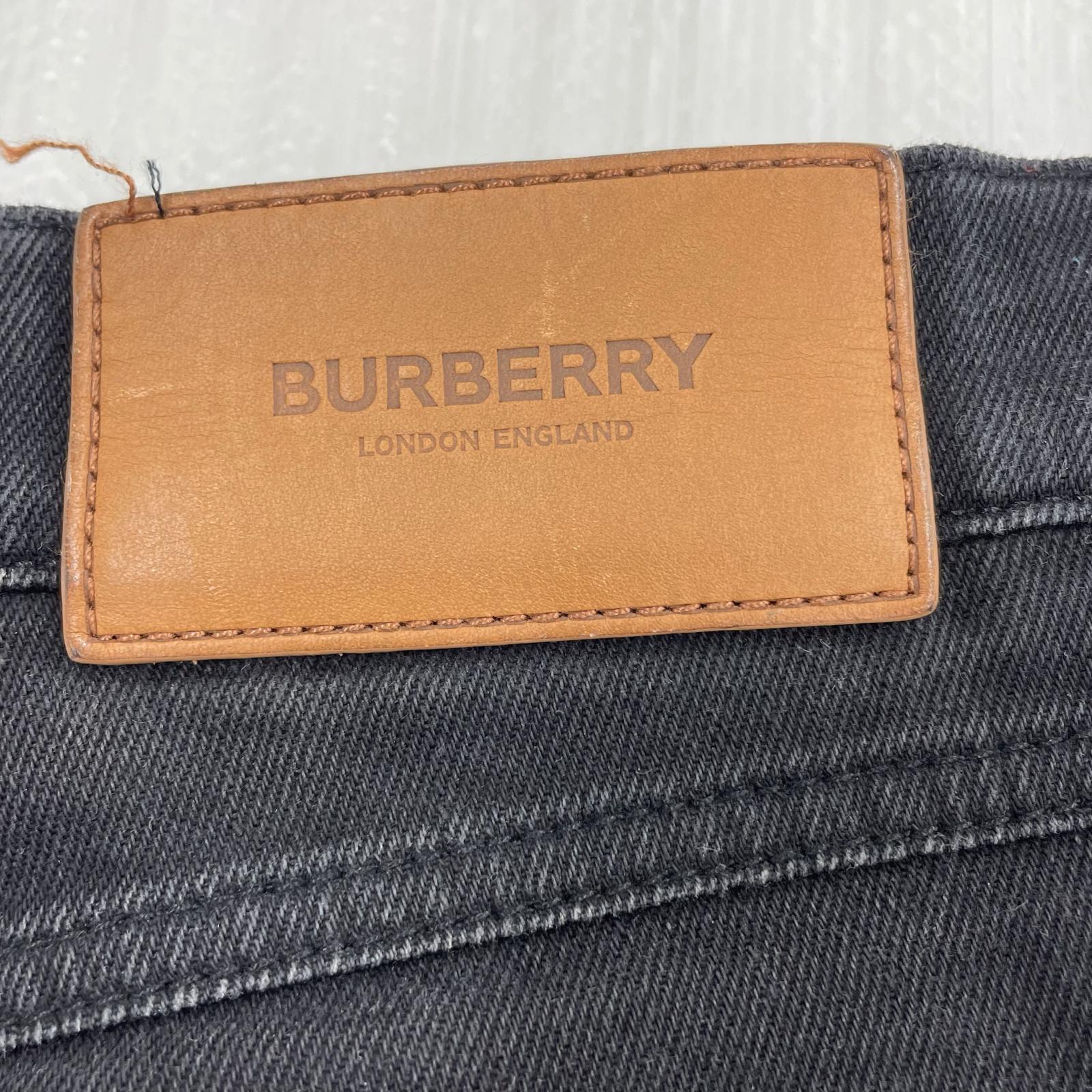 デニムパンツ BURBERRY デニム・ジーンズ ブラック