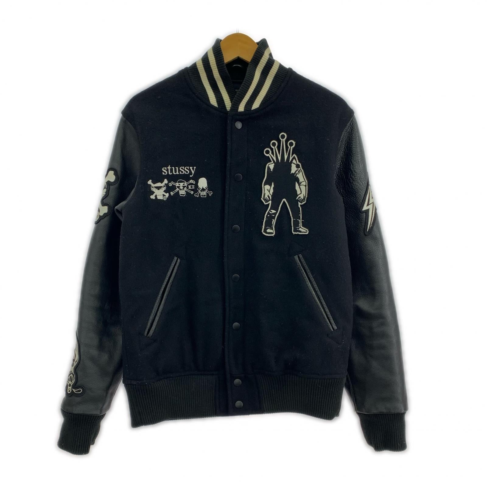 ジャケット KOSTAS SEREMETIS Varsity Jacket スタジャン(S) S ブラック