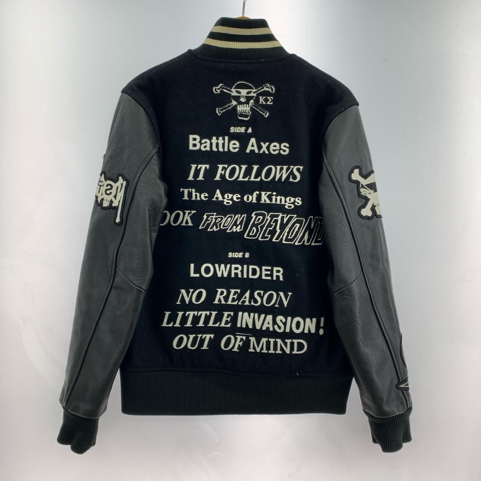 ジャケット KOSTAS SEREMETIS Varsity Jacket スタジャン(S) S ブラック