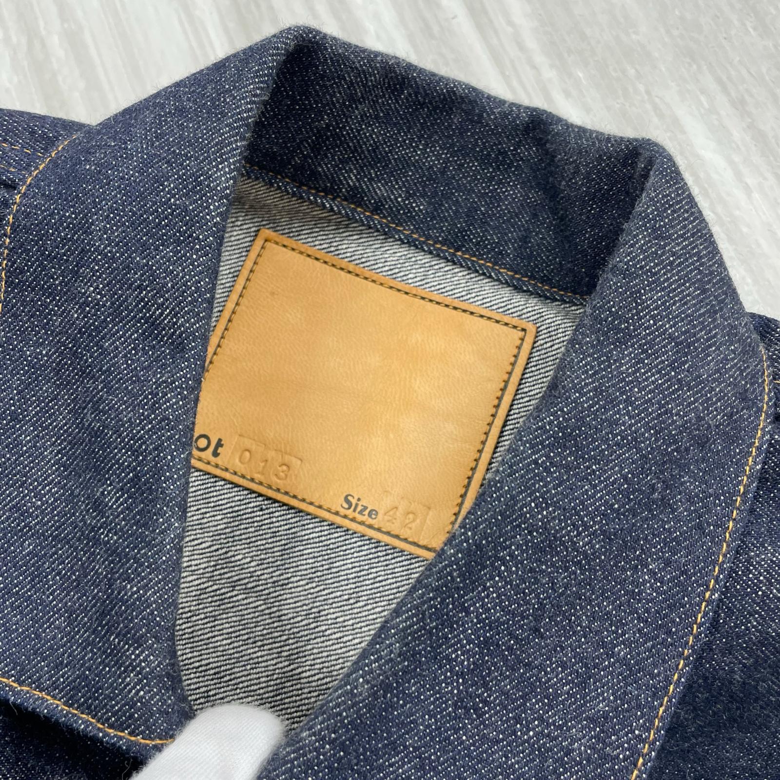 デニムジャケット TCB jeans× 'n' CLOTHING 42 ブラック