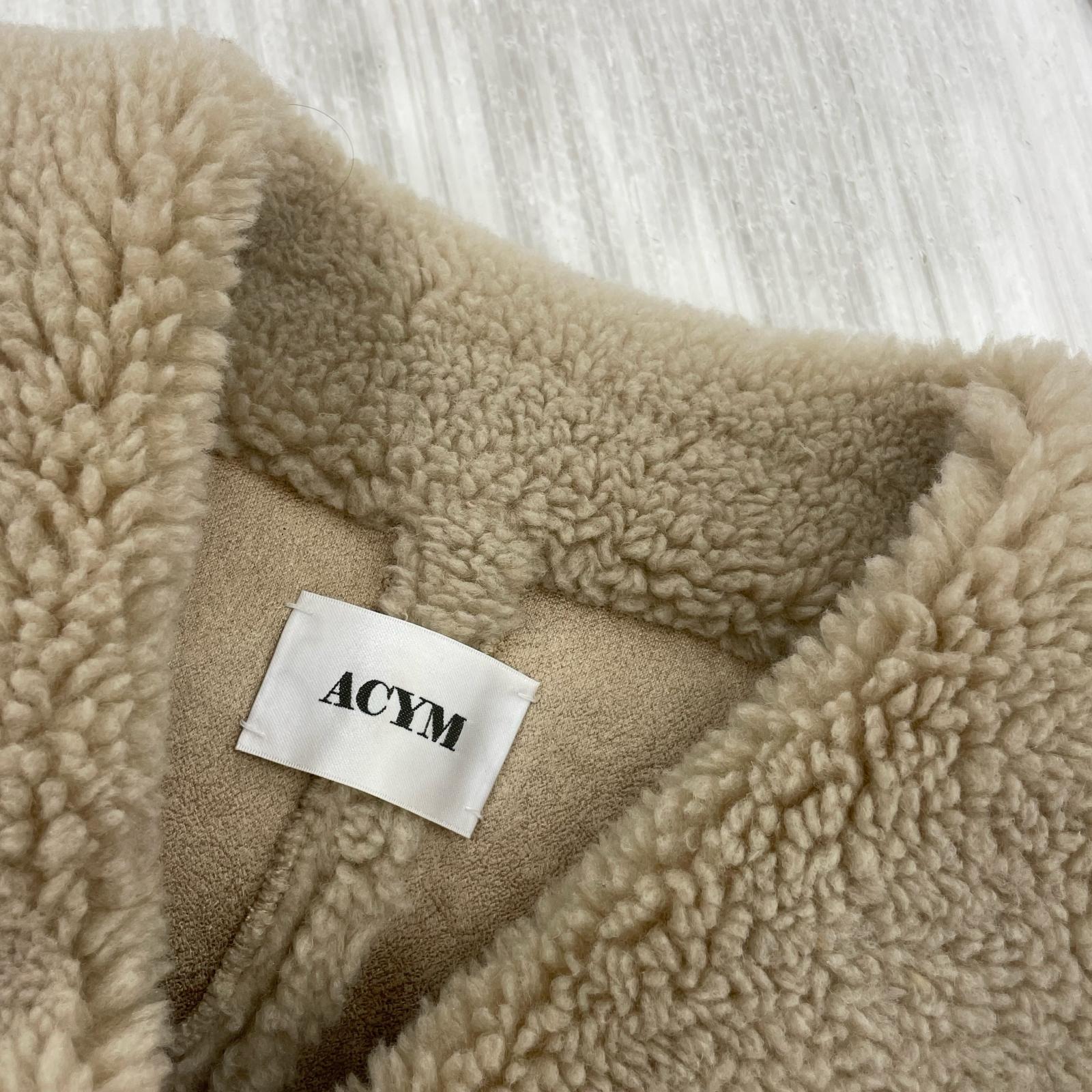 ジャケット ACYM ボアジャケット ベージュ