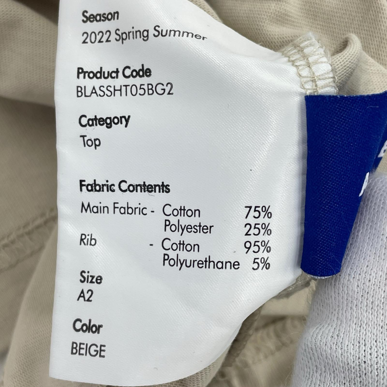 半袖Tシャツ ADER ERROR フェイクレイヤードリンガーTee sizeA2