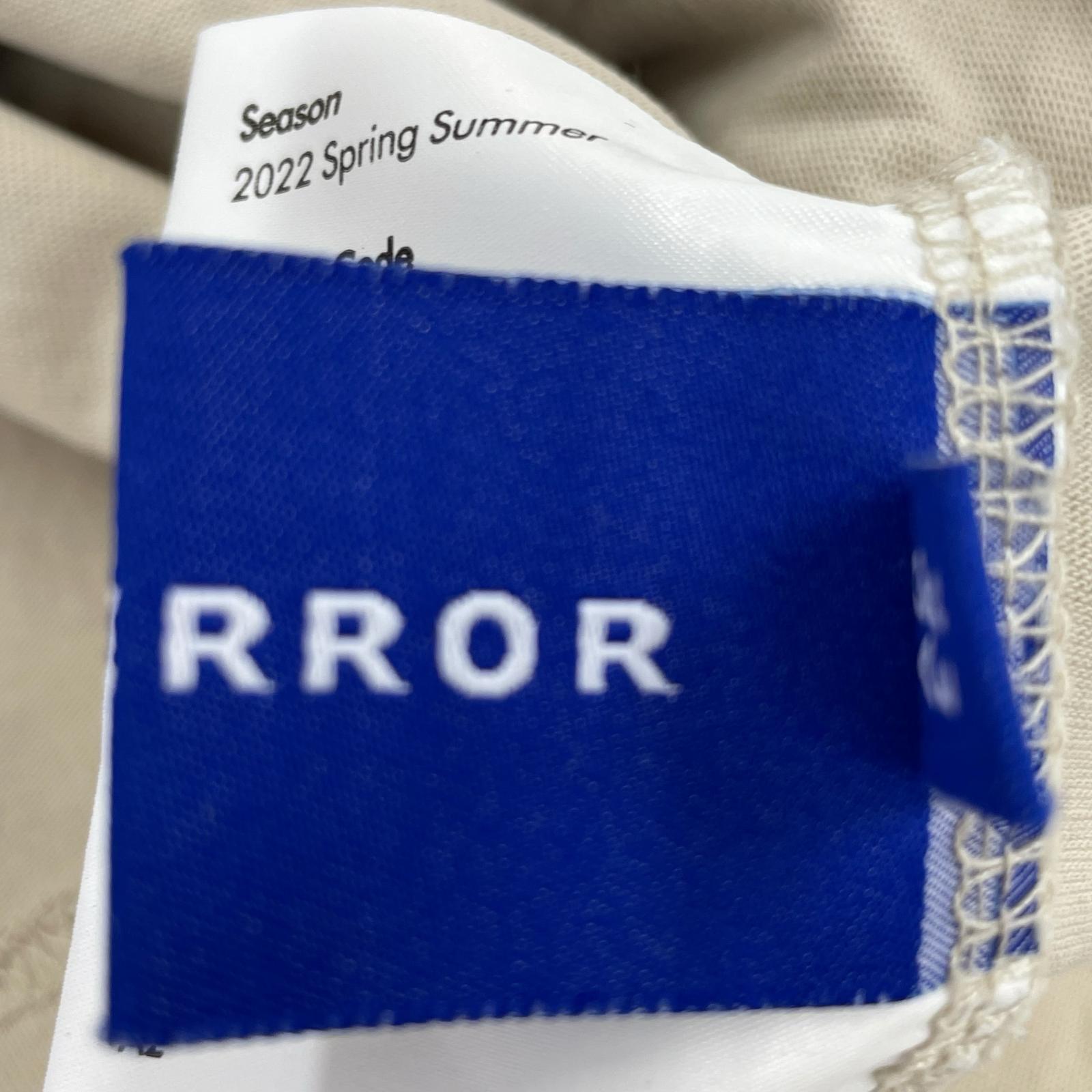 半袖Tシャツ ADER ERROR フェイクレイヤードリンガーTee sizeA2