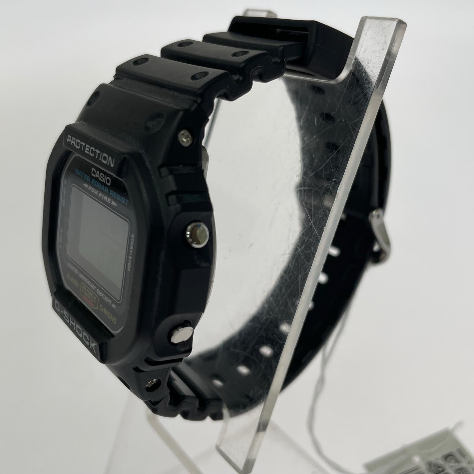 腕時計 G-SHOCK DW-5600E デジタル 腕時計 ブラック