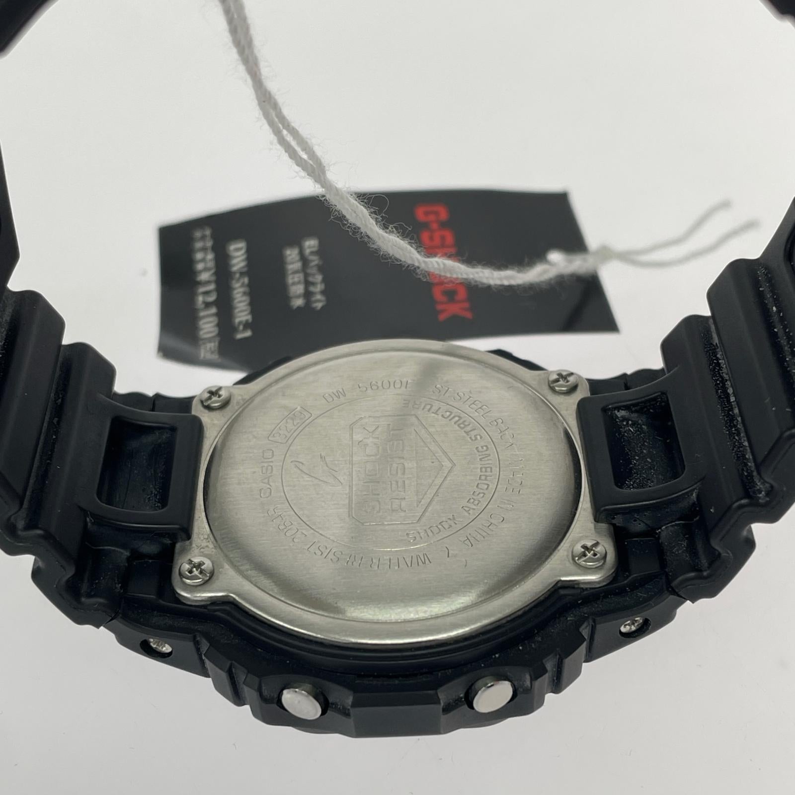 腕時計 G-SHOCK DW-5600E デジタル 腕時計 ブラック