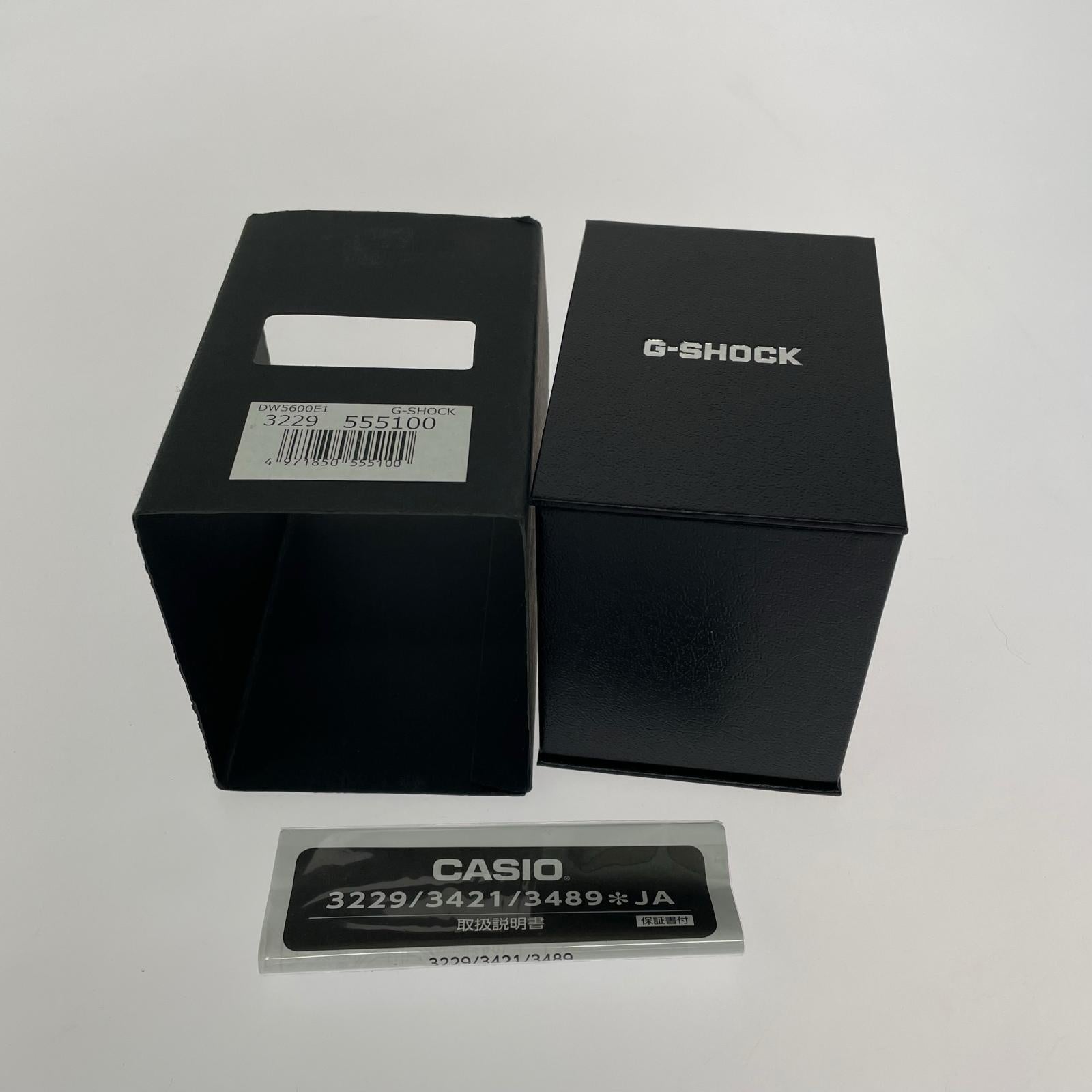 腕時計 G-SHOCK DW-5600E デジタル 腕時計 ブラック