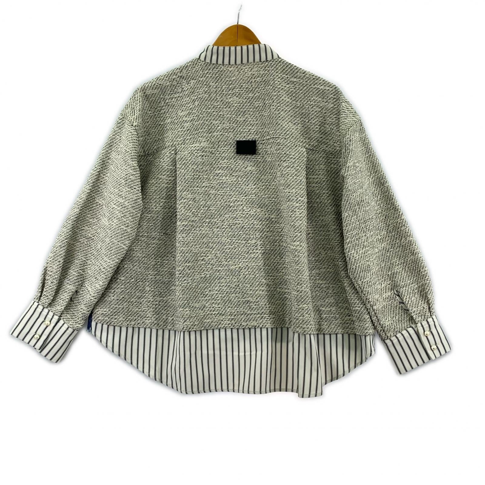 デニムジャケット Jena espace merveilleux デニムツイードジャケット
