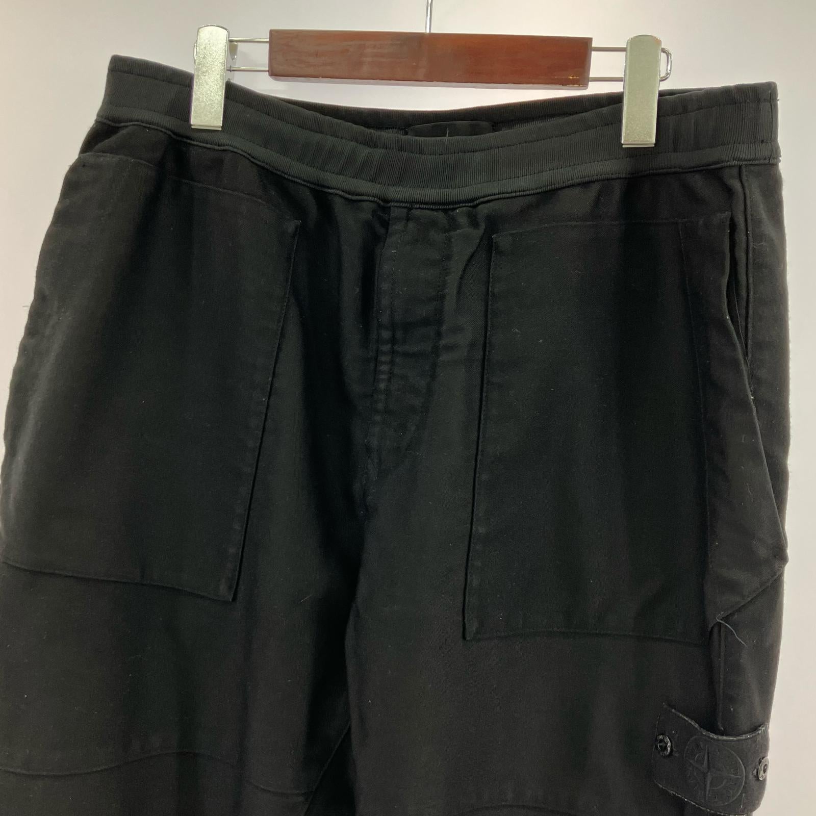 パンツ STONE ISLAND パンツ 34 ブラック