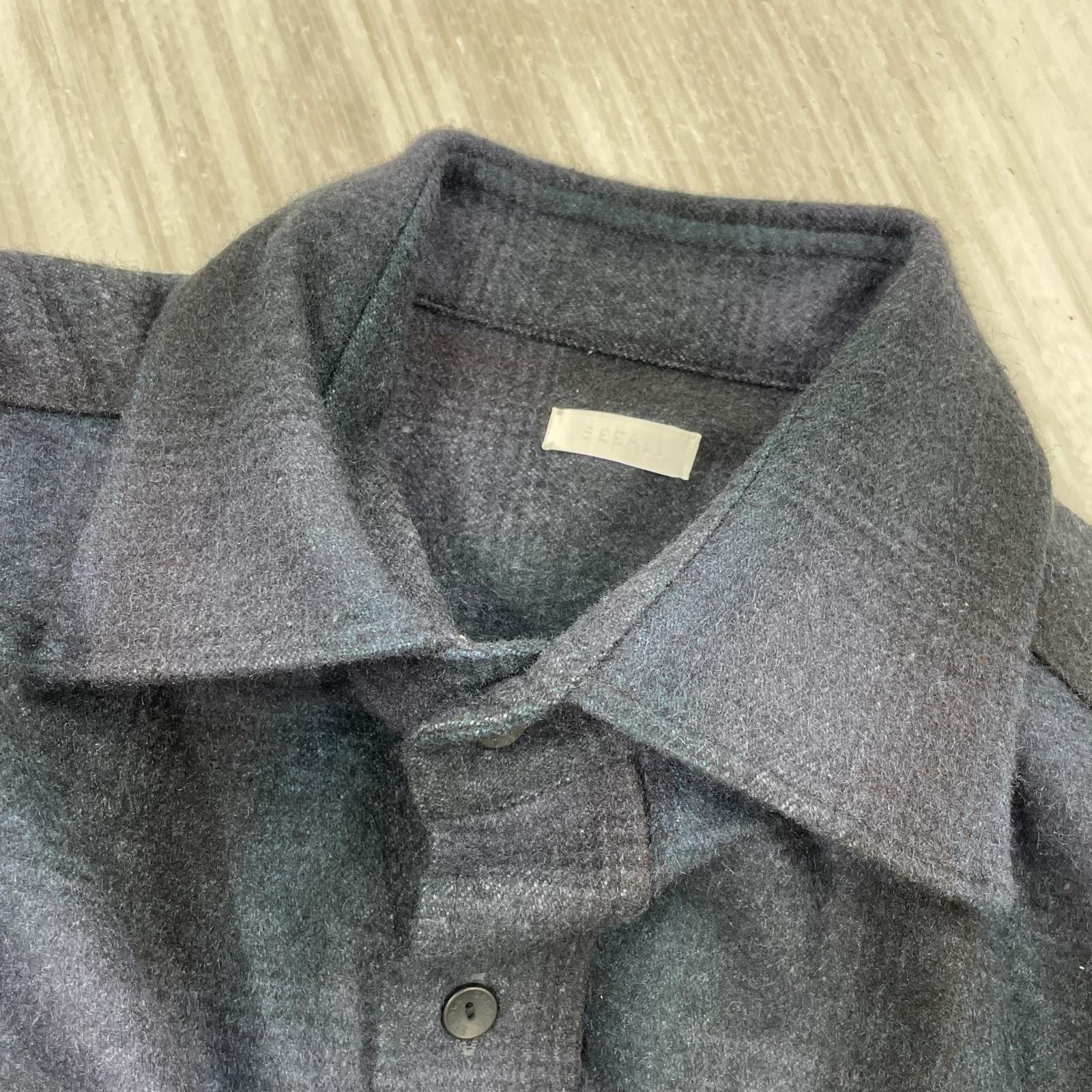 長袖シャツ WIDE COLLAR SHIRTS MULTI 3