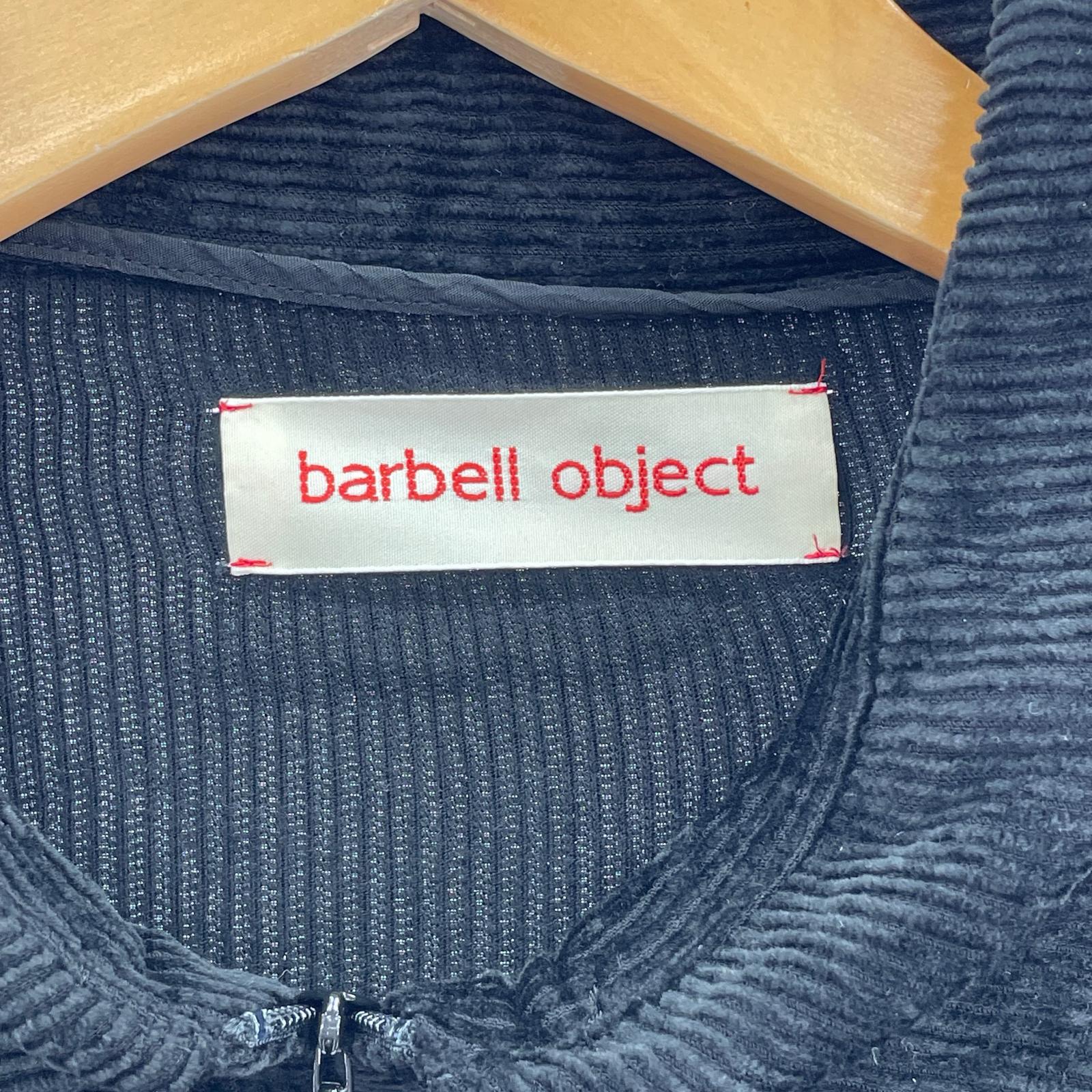 長袖シャツ barbell object コーデュロイシャツ 1 ブラック