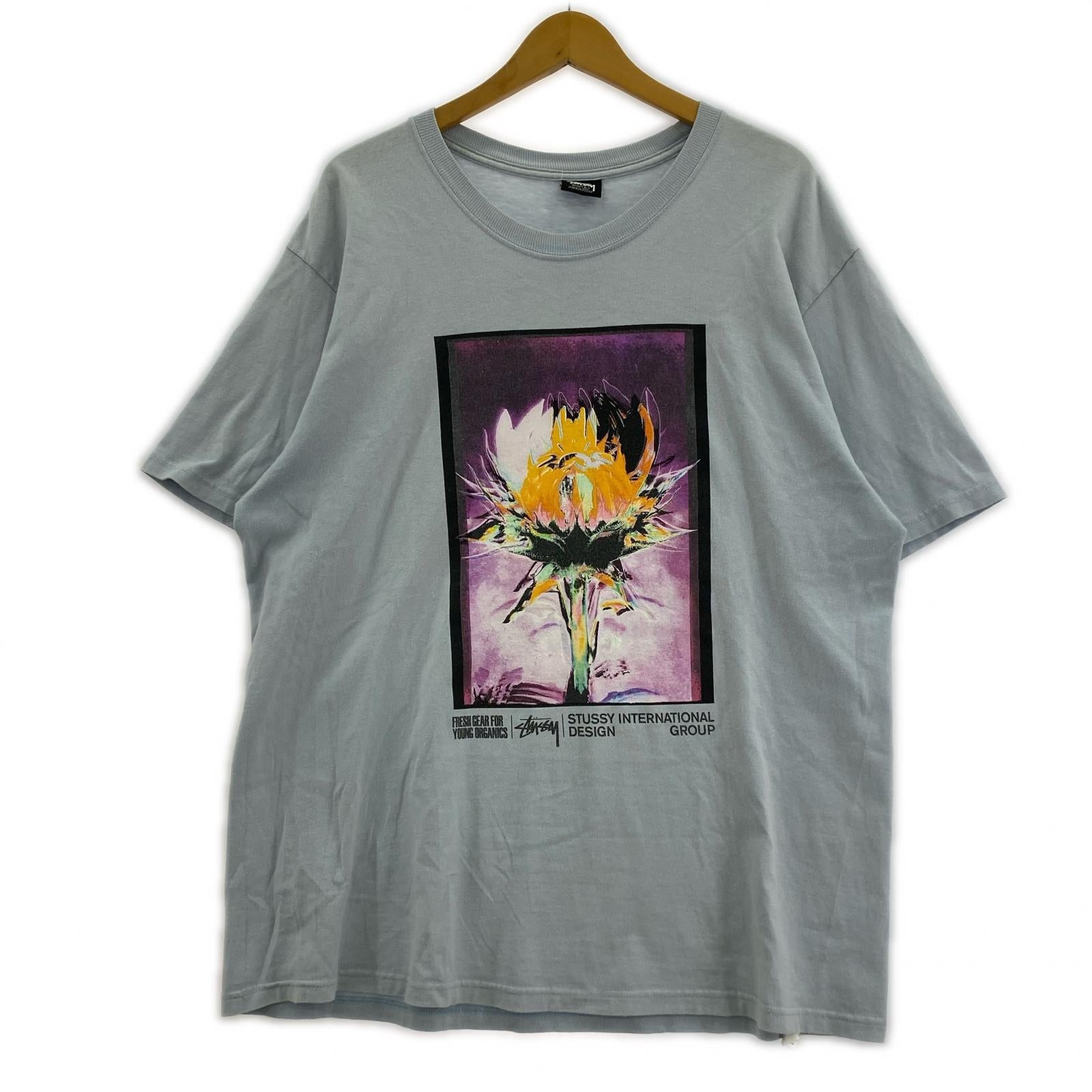 半袖Tシャツ 21SS YOUNG ORGANIC TEE(L) L ブルー