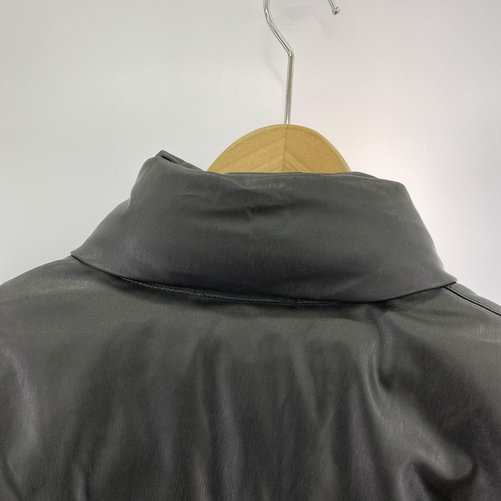 ダウンジャケット TECH 2WAY SYNTHETIC SKIN DOWN JACKET M ブラック