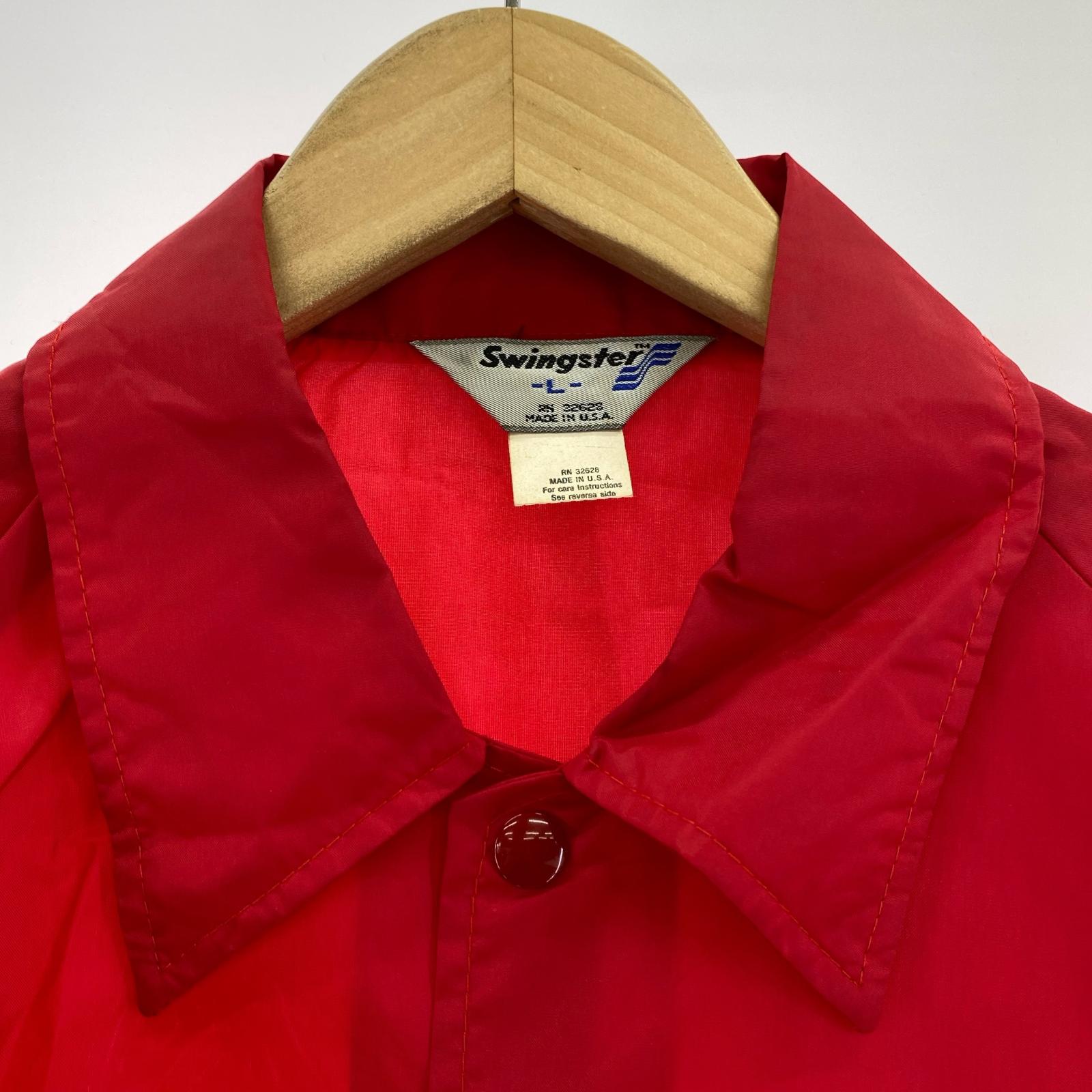 ジャケット REDS コーチジャケット 赤(L) L