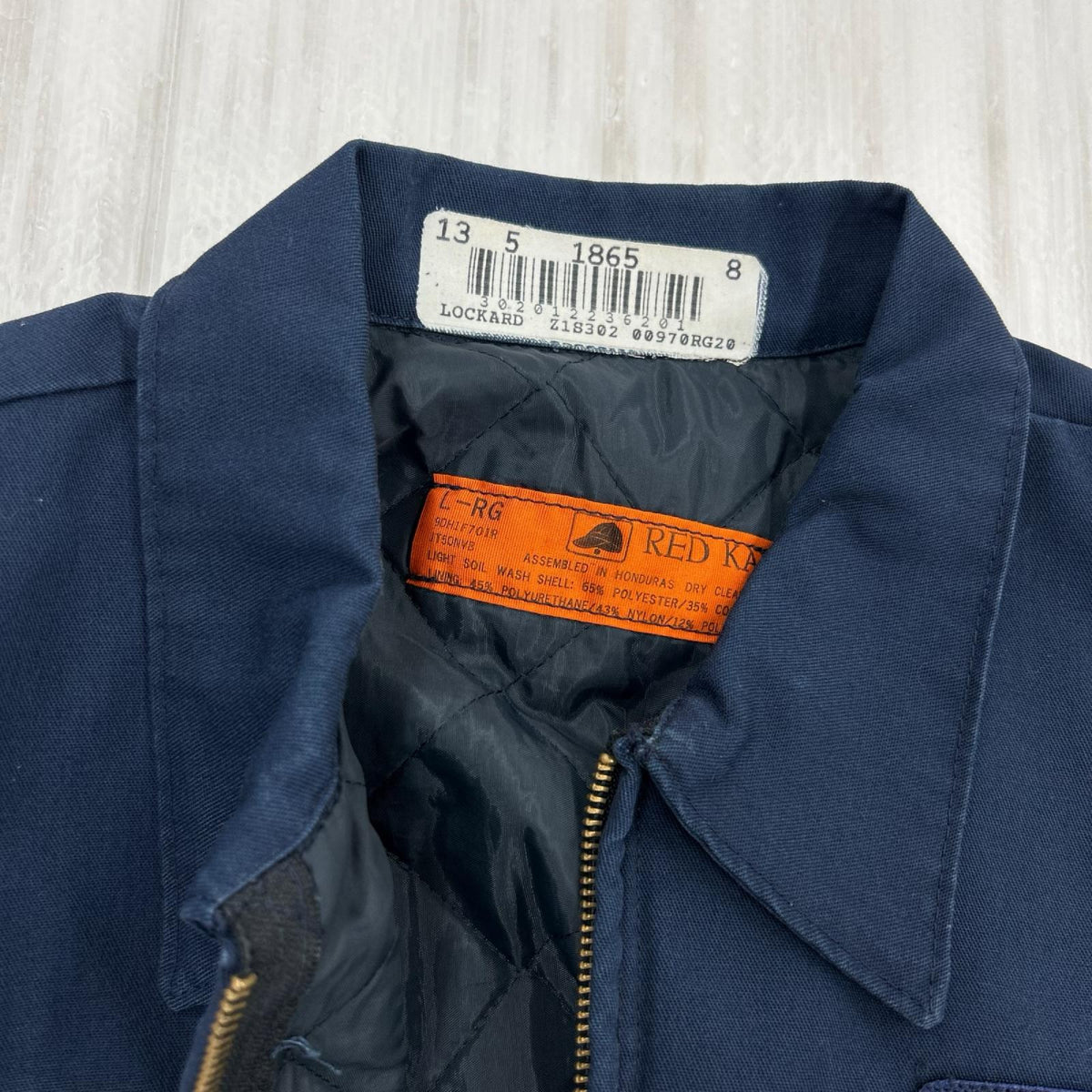 ジャケット ワークジャケット 紺(L) ネイビー