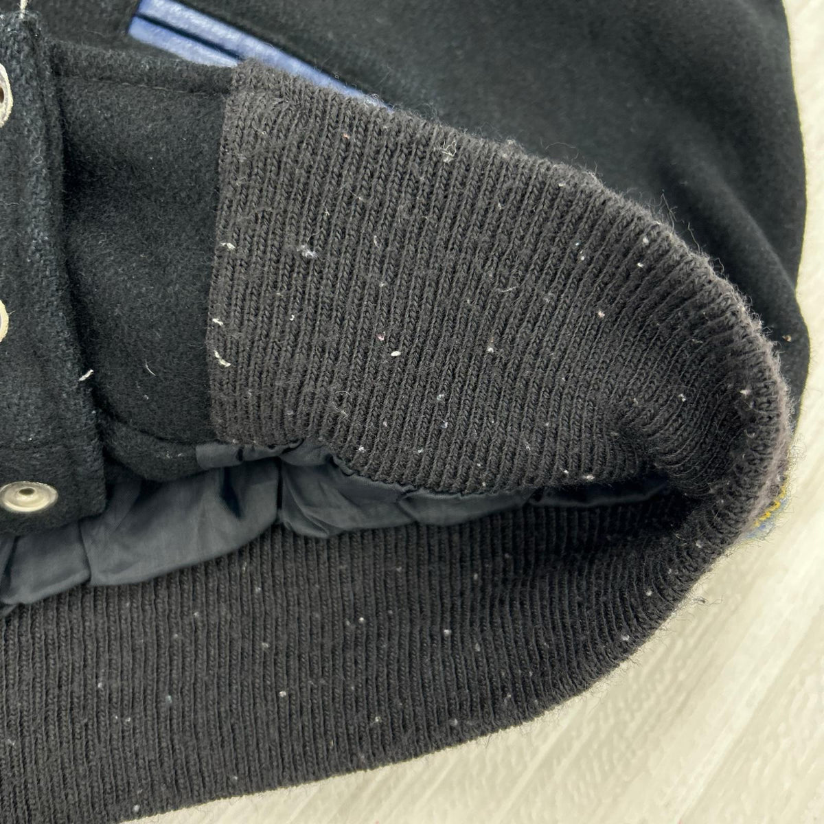 ジャケット Hatchers スタジャン 黒(L) L