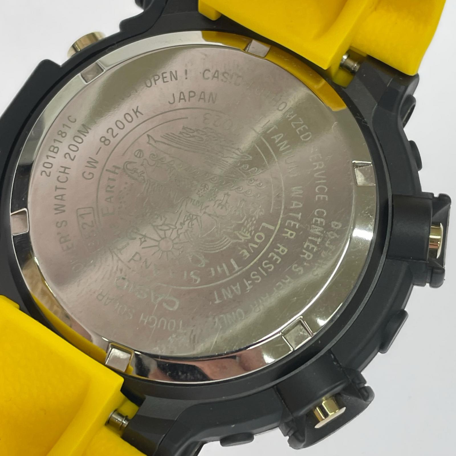 腕時計 GW-8200K-9JR FROGMAN イエロー