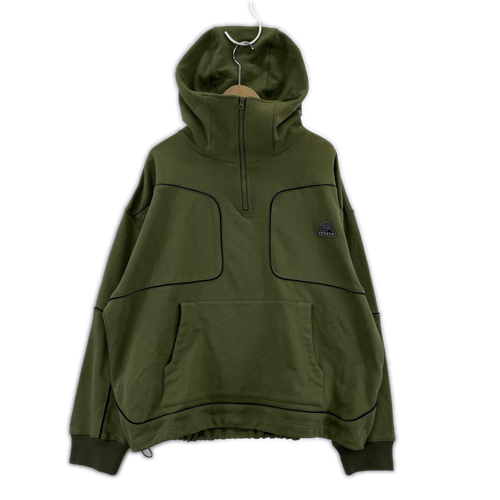 スウェット BREATH バラクラバフーディー カーキ L カーキ