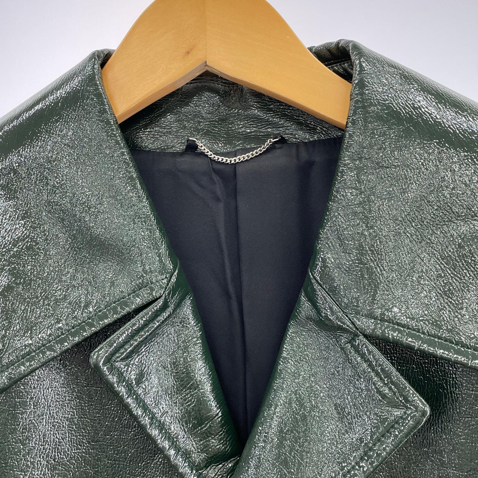 ジャケット 1B002-0417-06 PVC COAT 緑 46 46 グリーン