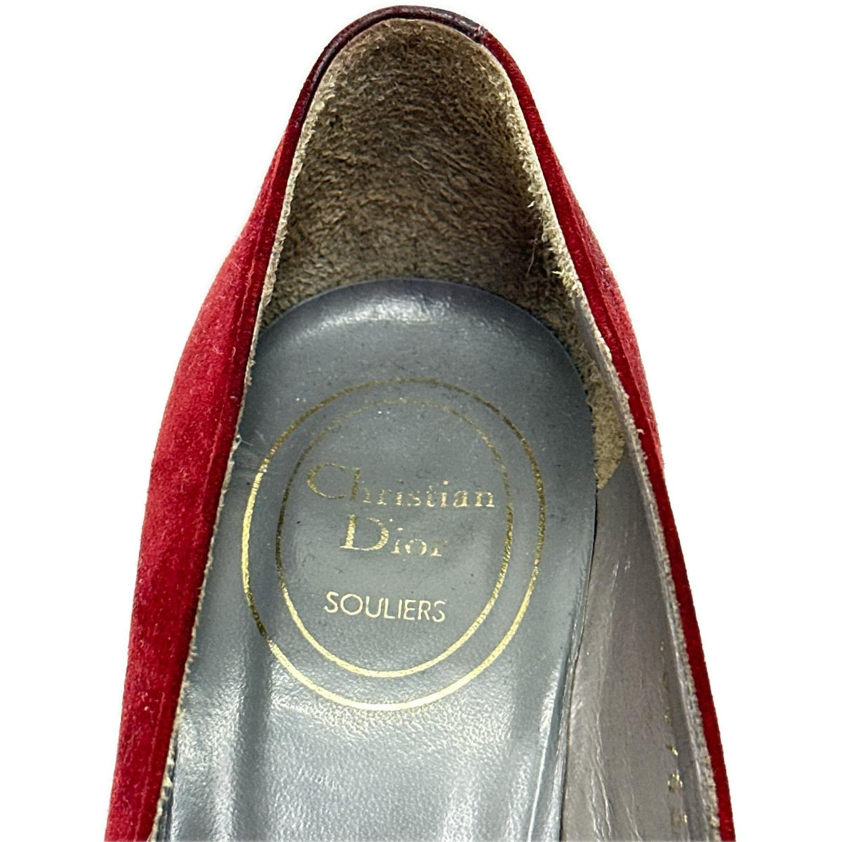 Dior パンプス ボルドー(7)