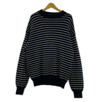 長袖Tシャツ Moss stitch Moc Neck L/S サイズ2 2 ブラック