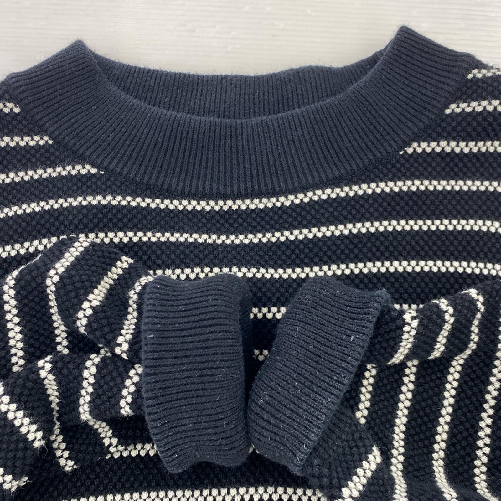 長袖Tシャツ Moss stitch Moc Neck L/S サイズ2 2 ブラック