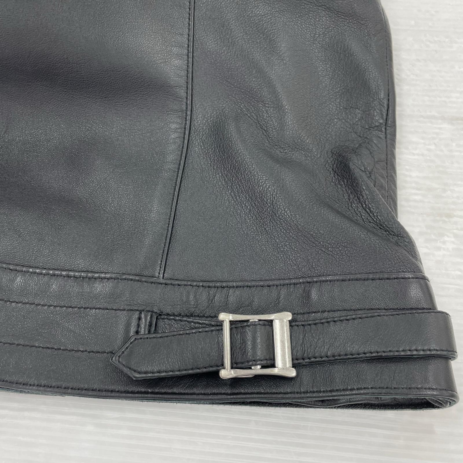 ライダースジャケット Retro Grade ラムレザーライダース(L) L ブラック