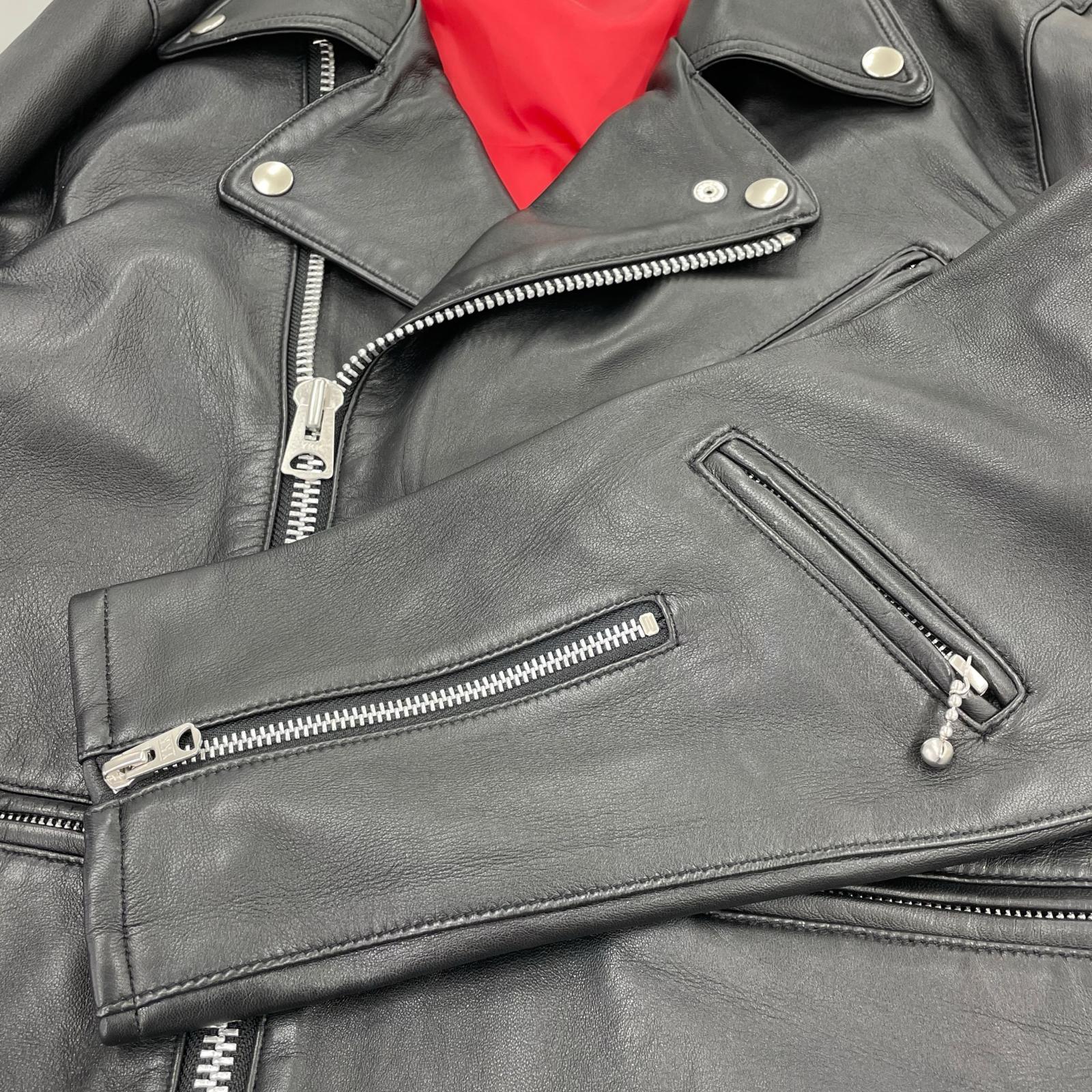 ライダースジャケット Retro Grade ラムレザーライダース(L) L ブラック