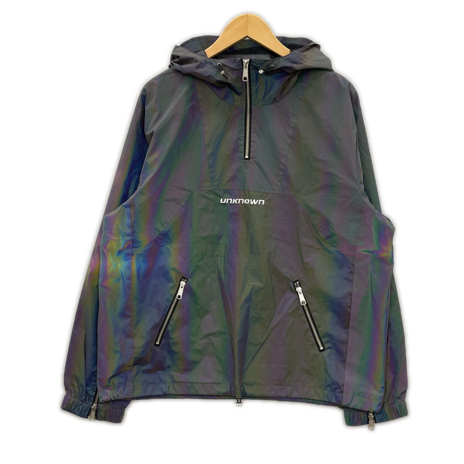 ブルゾン Unknown London Reflector Anorak Parka M M マルチカラー