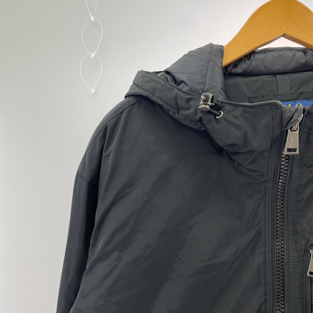ダウンジャケット シェルダウン BLK XL ブラック