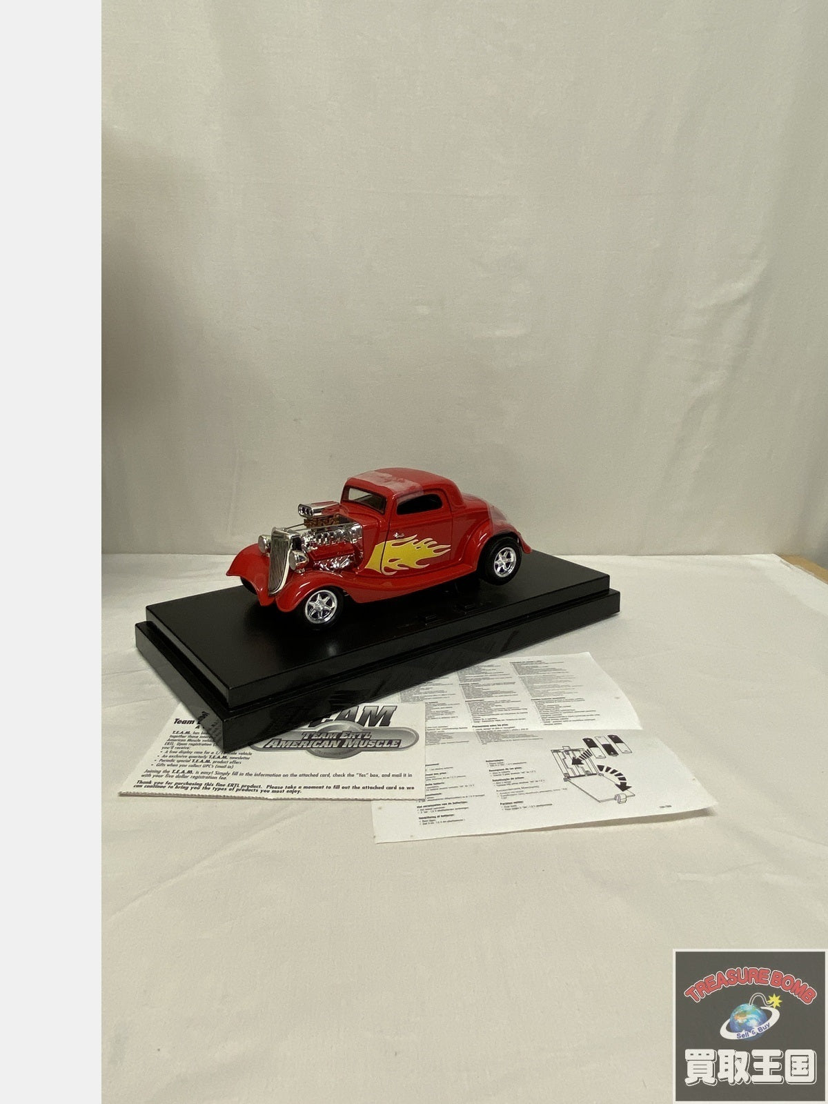 AMERICAN MUSCLE 1/18 ’34 FORD HIGH TECH スケールカー