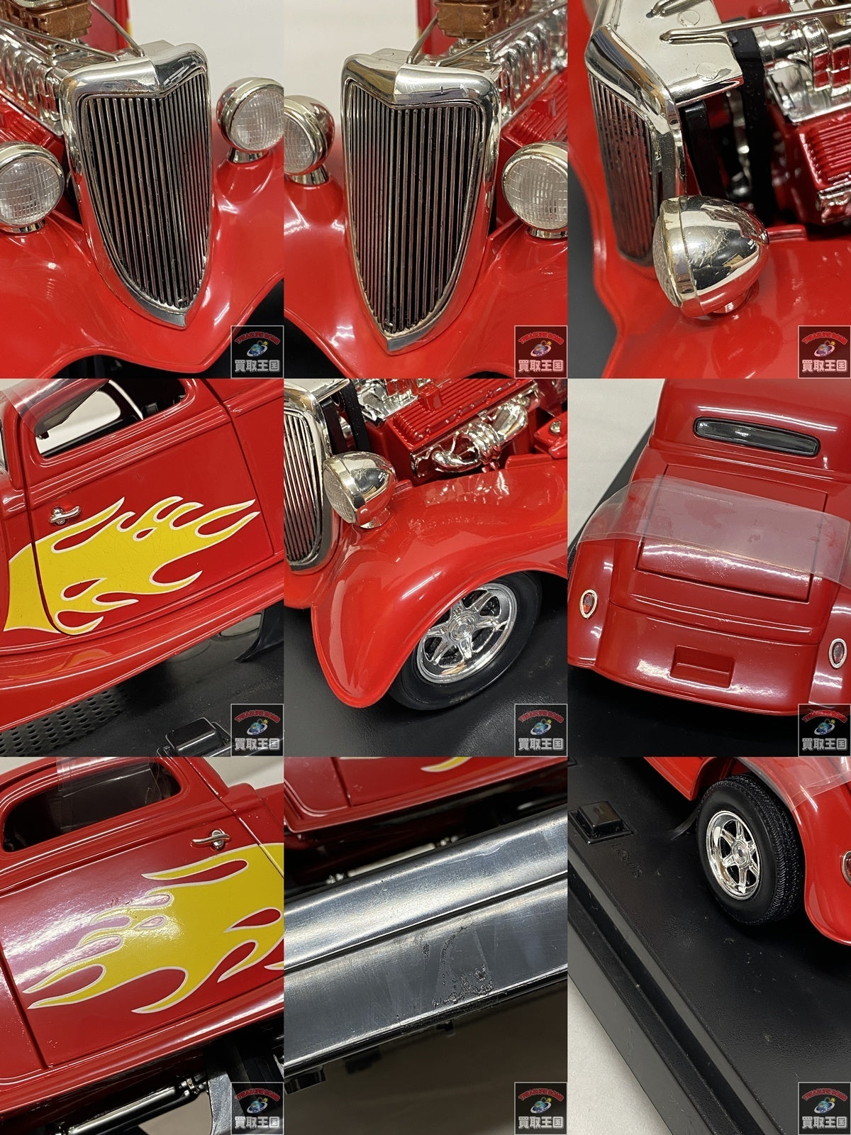 AMERICAN MUSCLE 1/18 ’34 FORD HIGH TECH スケールカー
