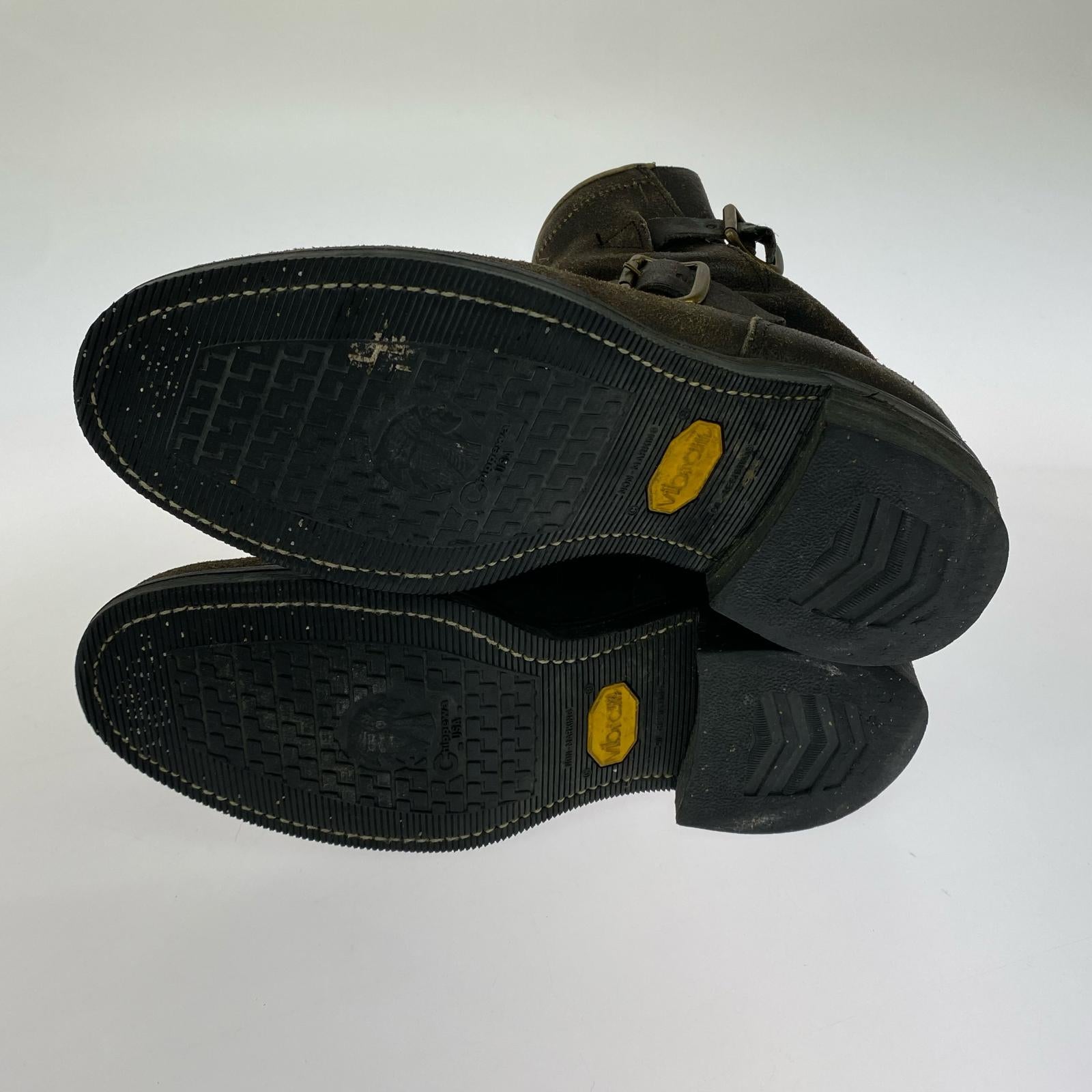 ブーツ Chippewa 白タグ ショートエンジニア 27920 11D ブラウン