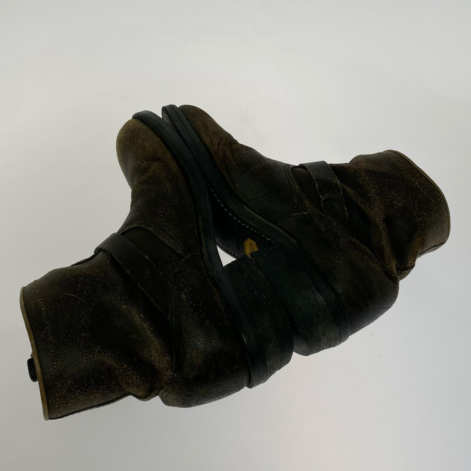 ブーツ Chippewa 白タグ ショートエンジニア 27920 11D ブラウン