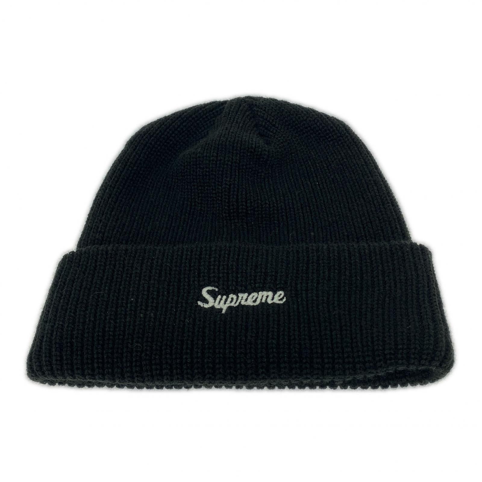 ニットキャップ BEANIE BLACK ブラック