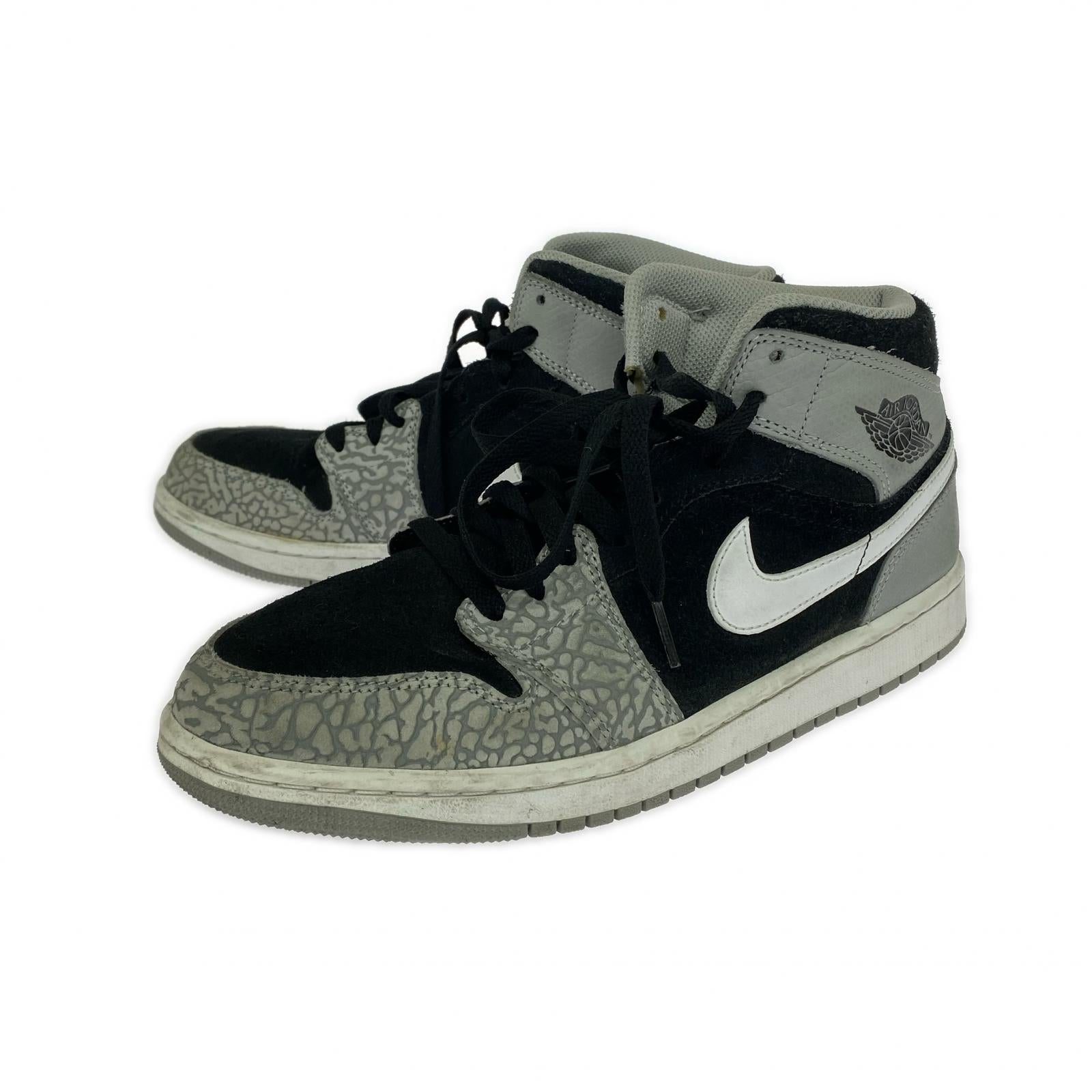 スニーカー AJ1 MID ELEPHANT 26.5cm (US8 1/2 UK8 EU43) グレー