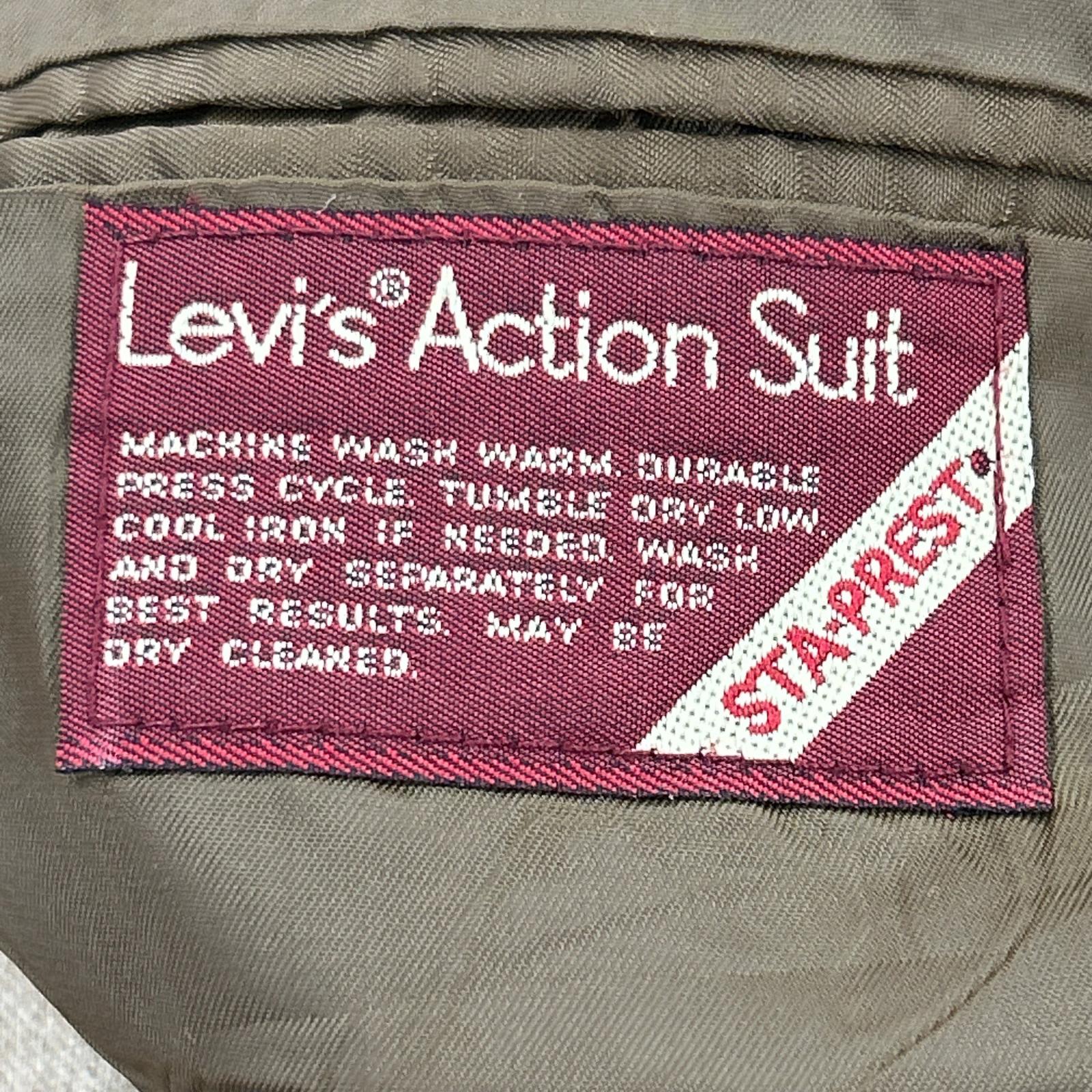 テーラードジャケット 70s~/Action Suit/STA-PREST/BEG ブラウン