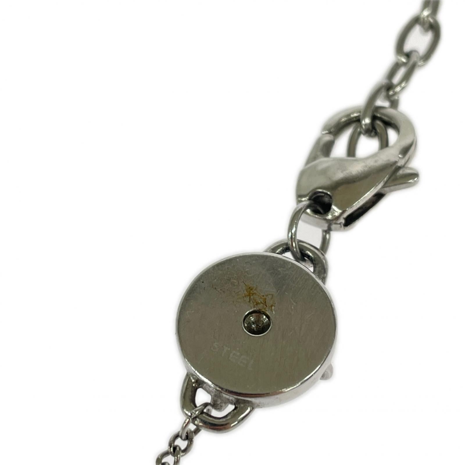 ネックレス DIESEL ロゴ ドッグタグ ネックレス シルバー