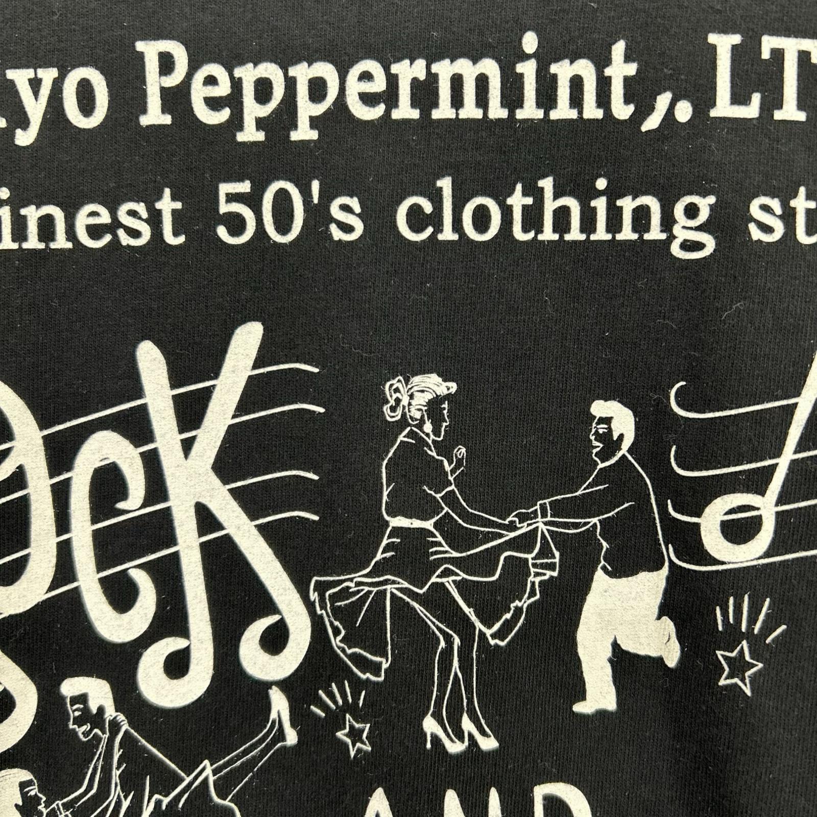 長袖Tシャツ TOKYO PEPPERMINT ブラック (M) M ブラック